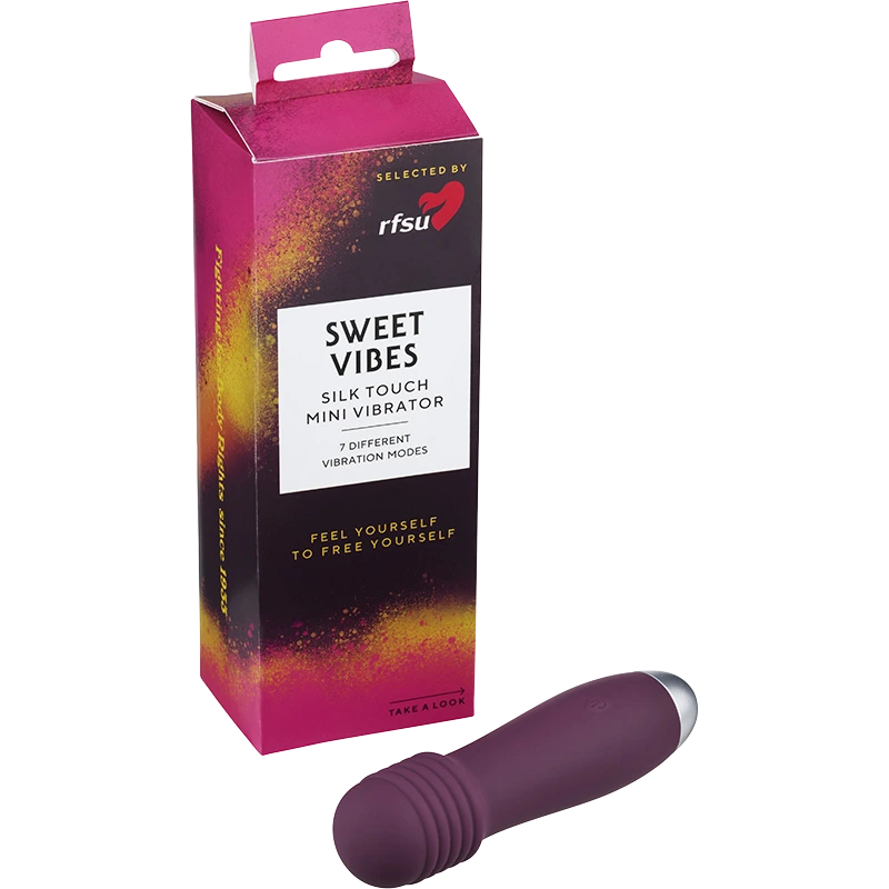 RFSU Sweet Vibes Silk Touch Mini Vibrator - Lufttrycksvibratorer & Klitorisvibratorer
