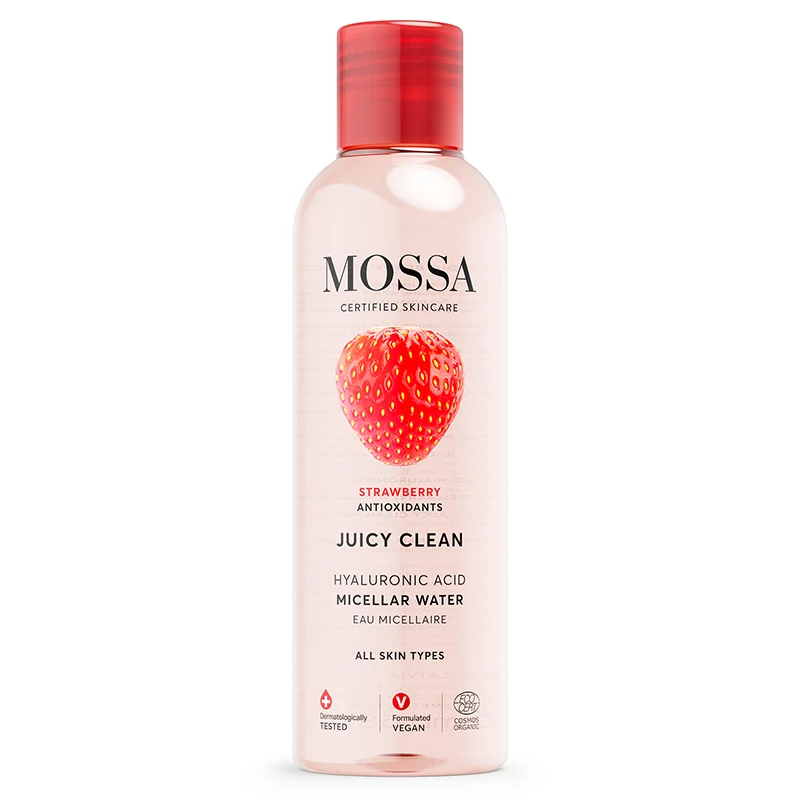 Mossa Juicy Clean Micellar Water 200 ml - Ansiktsrengöring