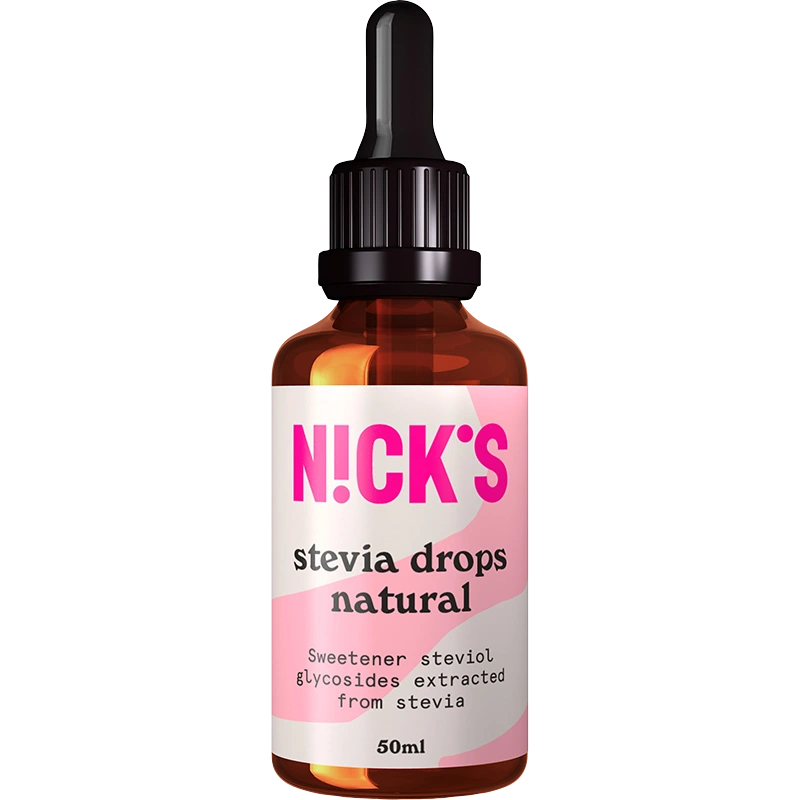 NICK'S Natural Stevia Drops 50 ml - Smaksättning & sötning