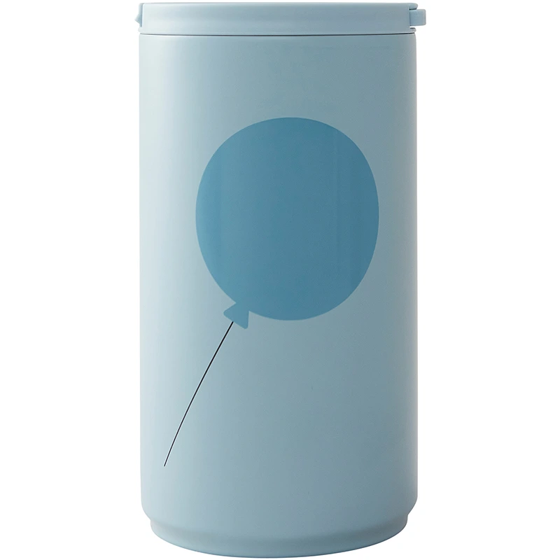 Design Letters Kids Thermo cup 350ml Light Blue - Pipmuggar & dricksflaskor