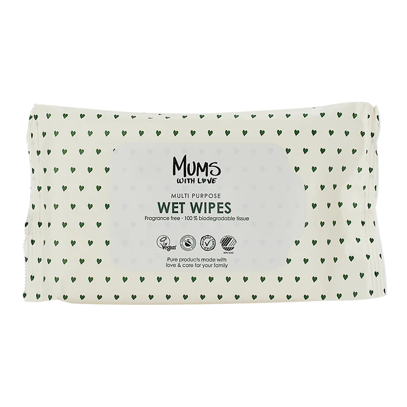 MUMS WITH LOVE Wet Wipes 30st - Våtservetter