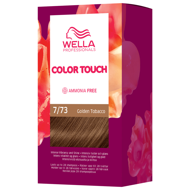 Wella Professionals Color Touch Deep Brown 130 ml Golden Tobacco 7/73 - Hårfärg