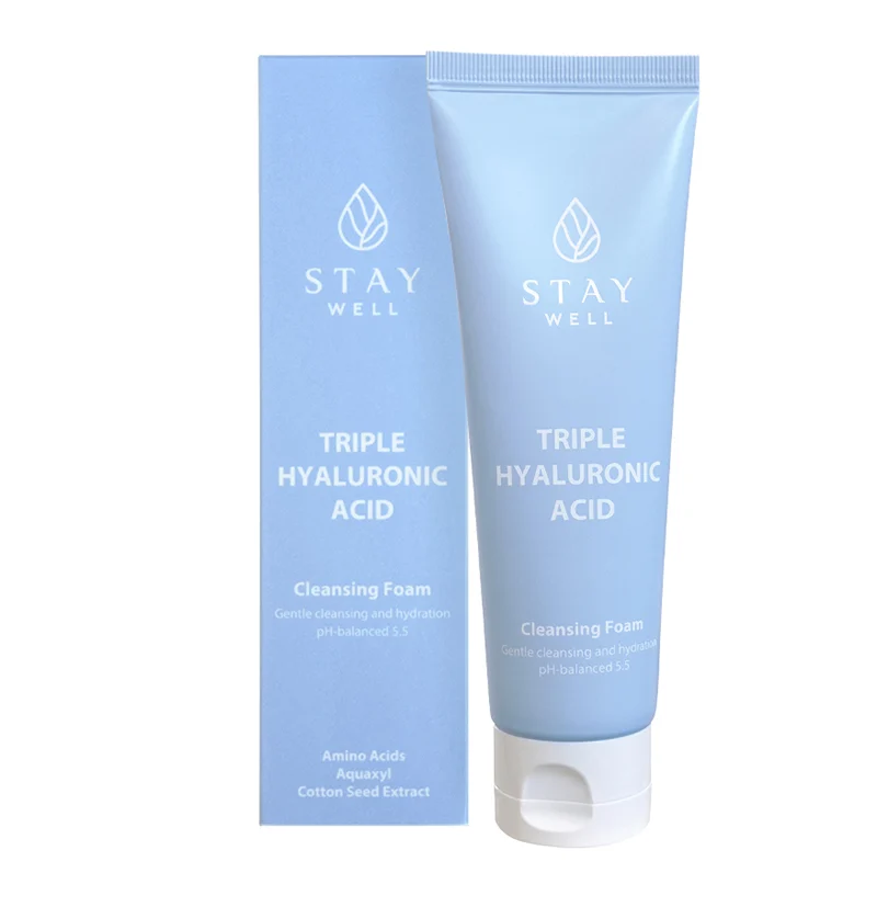 Stay Well Triple Hyaluronic Acid Cleansing Foam 130 ml - Ansiktsrengöring