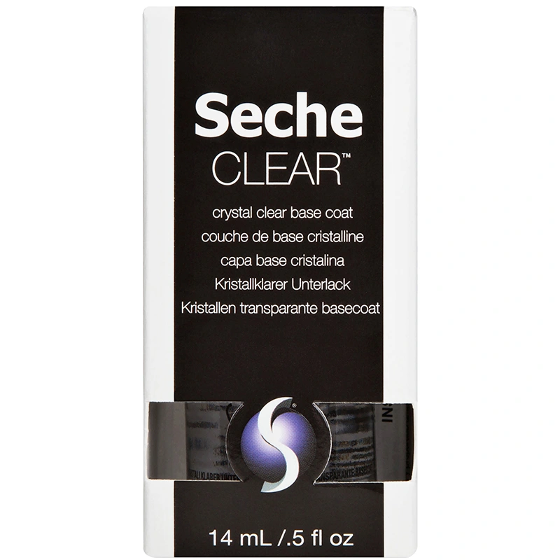 Seche Clear Crystal Clear Base Coat 14 ml - Bas- & topplack