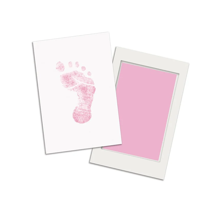 Pearhead Clean-Touch Hand och Fotavtryck Rosa - Baby shower