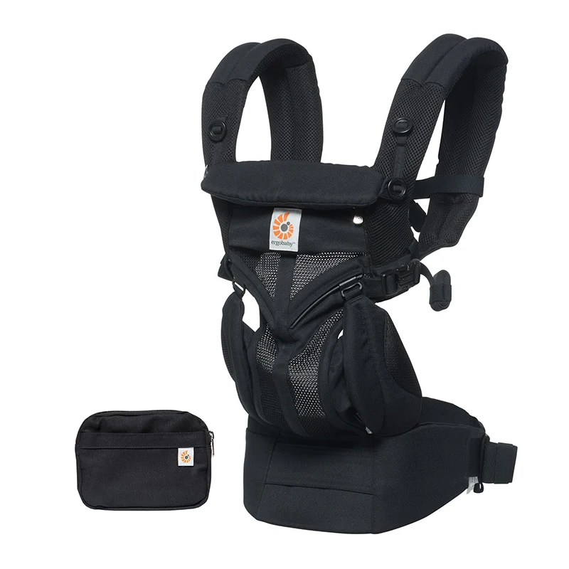 Ergobaby Bärsele Omni 360 Cool Air Mesh Svart - Bärselar för nyfödda