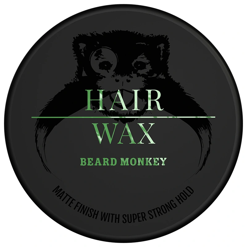 Beard Monkey Hair Wax Super Strong Matte 100 ml - Stylingprodukter för män