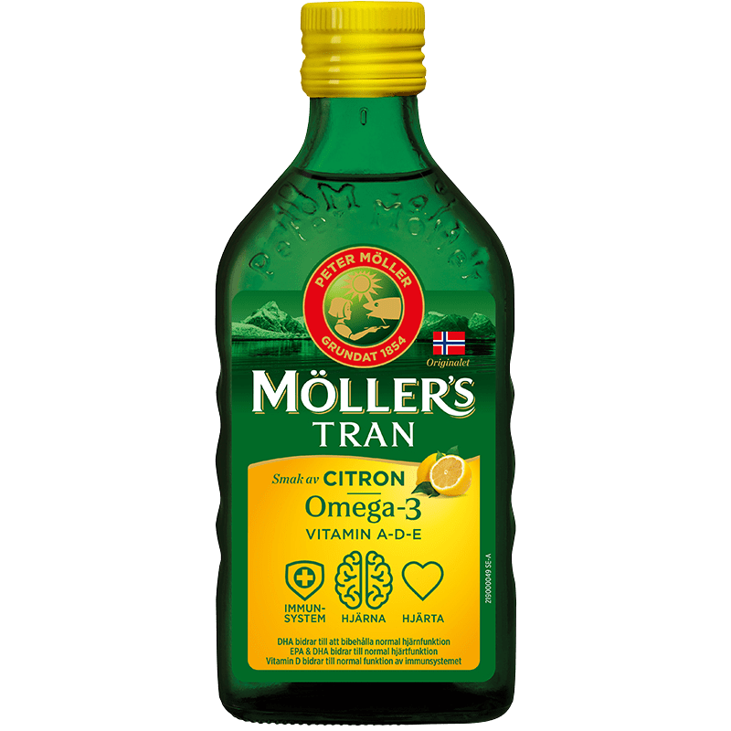 Möllers Tran Citron 250 ml - Omega 3