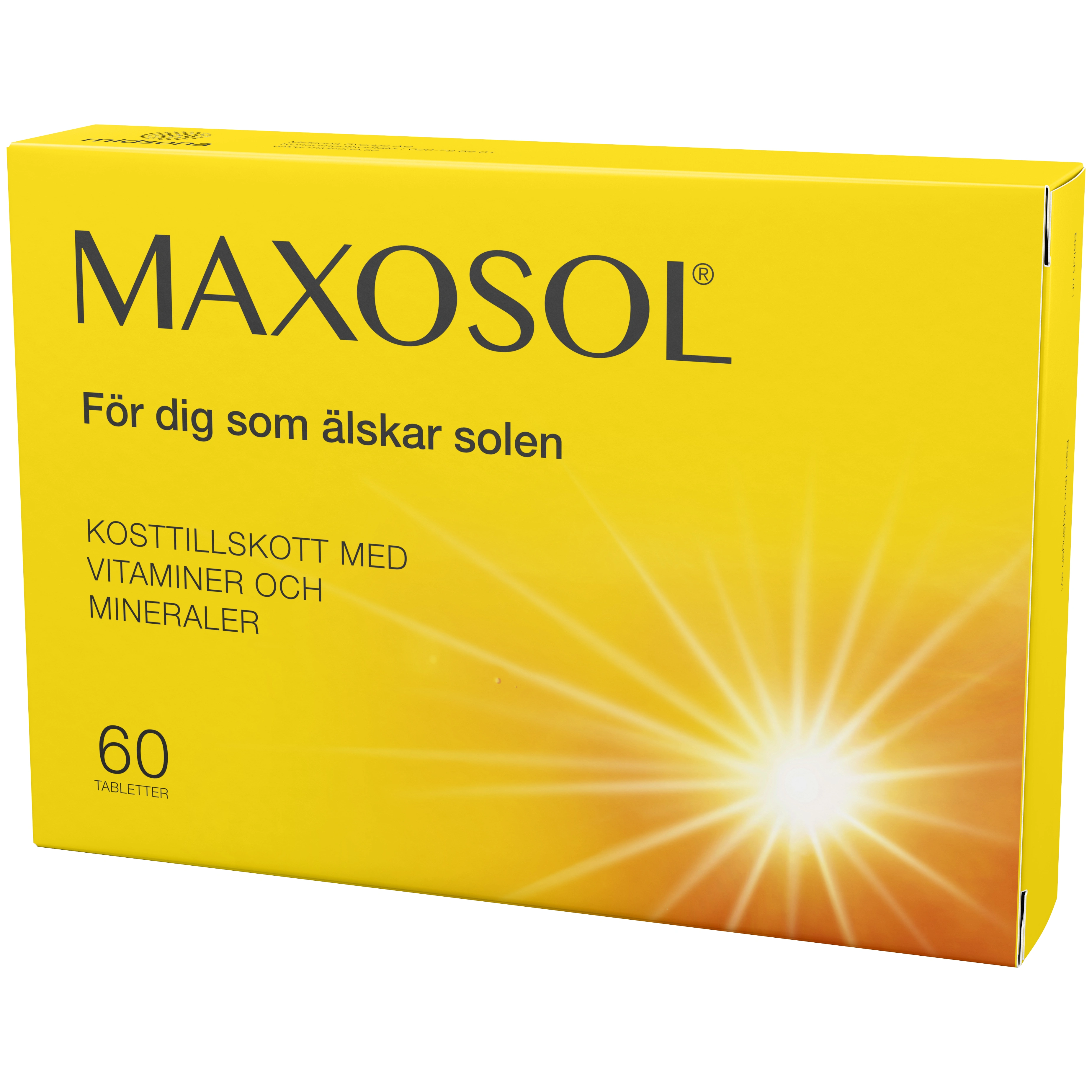 Maxosol tablett 60 st - Kosttillskott för hår, hud & naglar