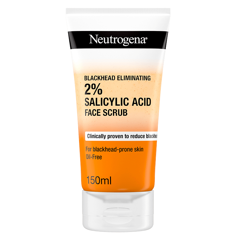 Neutrogena Blackhead Eliminating 2 % Salicylic Acid Face Scrub 150 ml - Exfoliering & peeling för ansikte
