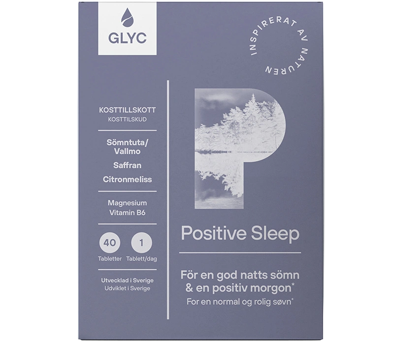 GLYC Positive Sleep 40 tabletter - Kosttillskott sömn