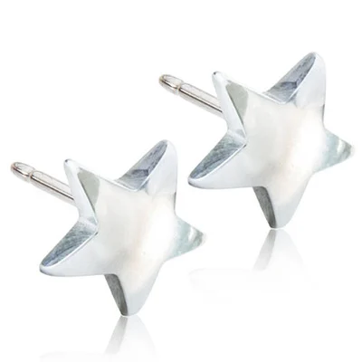 Blomdahl Star 8mm Örhängen 1par