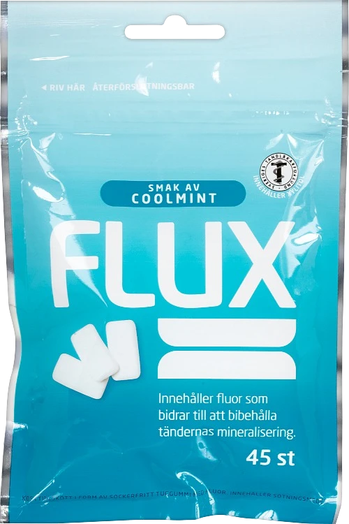 Flux tuggummi Cool Mint - Tuggummi