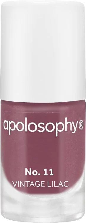 Apolosophy Nail Polish 4,5 ml Intense Lilac - Nagellack & remover