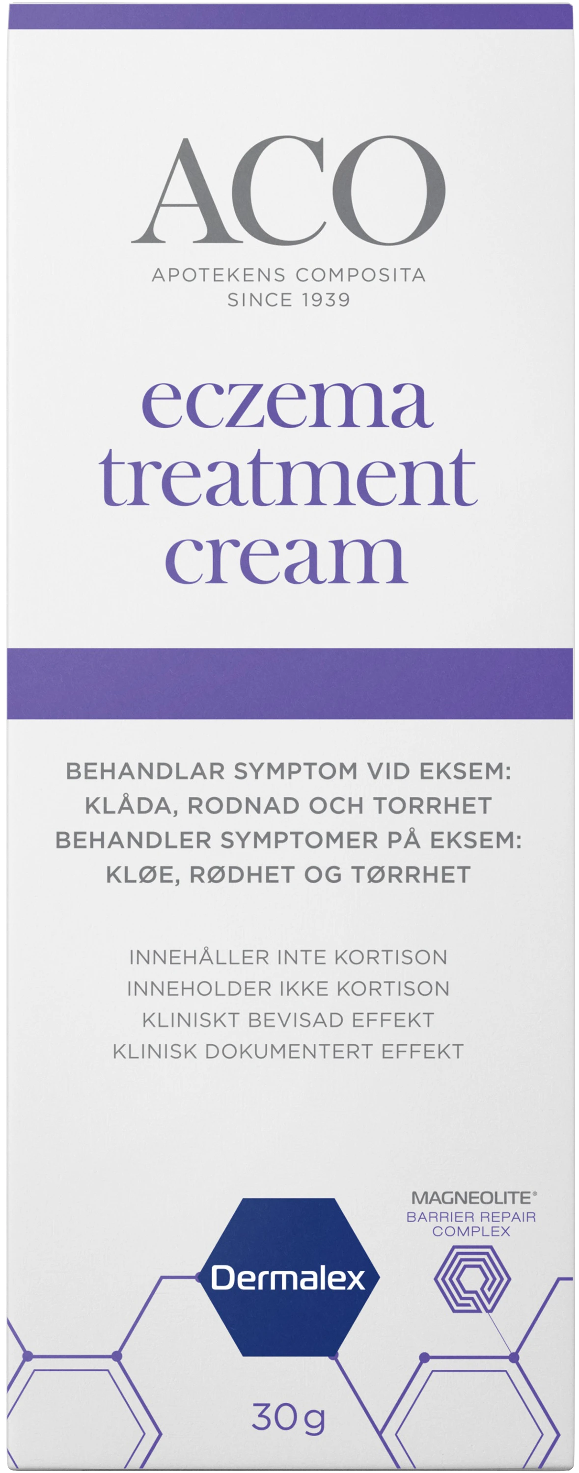 ACO Eczema Treatment Cream 30 g - Hudkräm & bodylotion