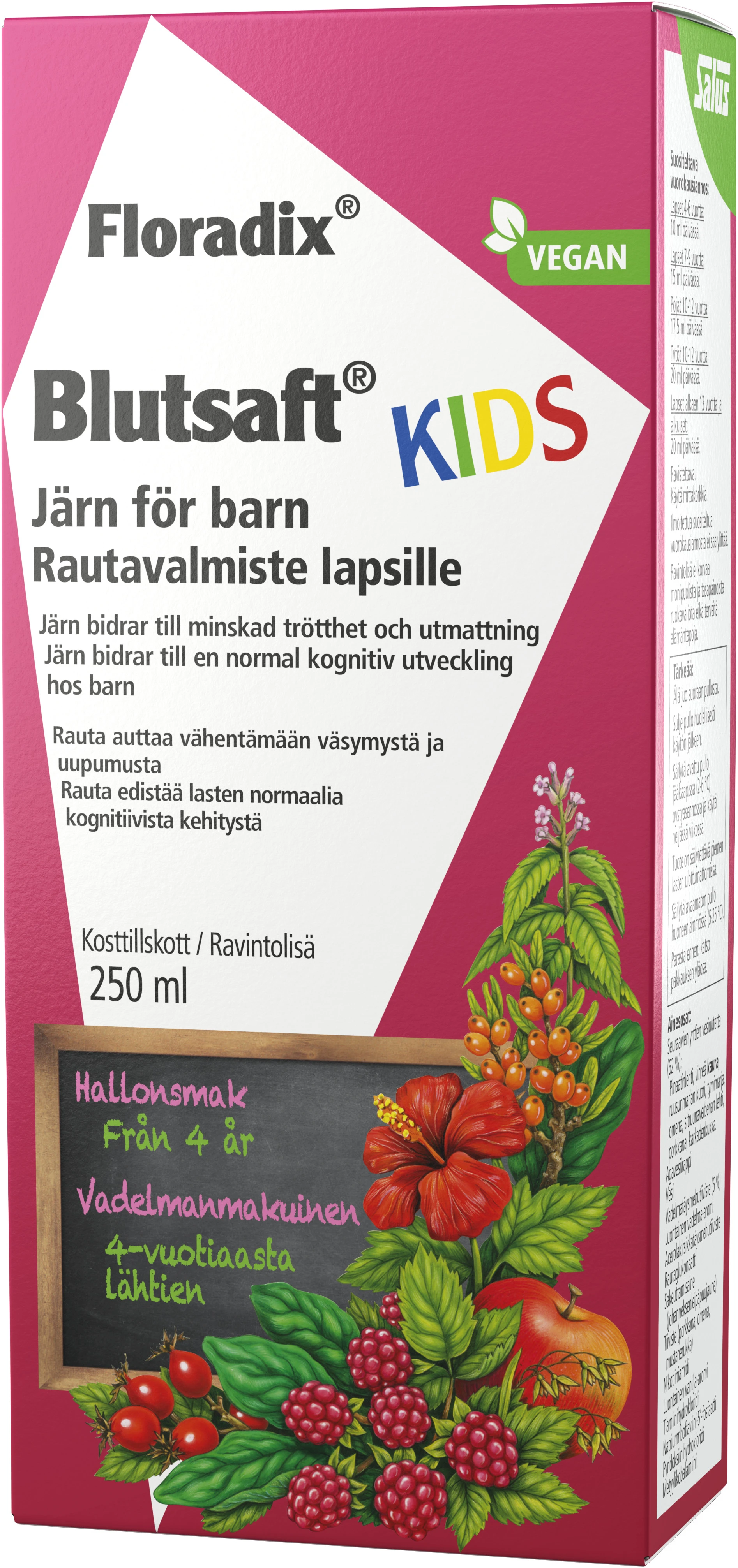Blutsaft Kids 4-12 år 250 ml - Järn