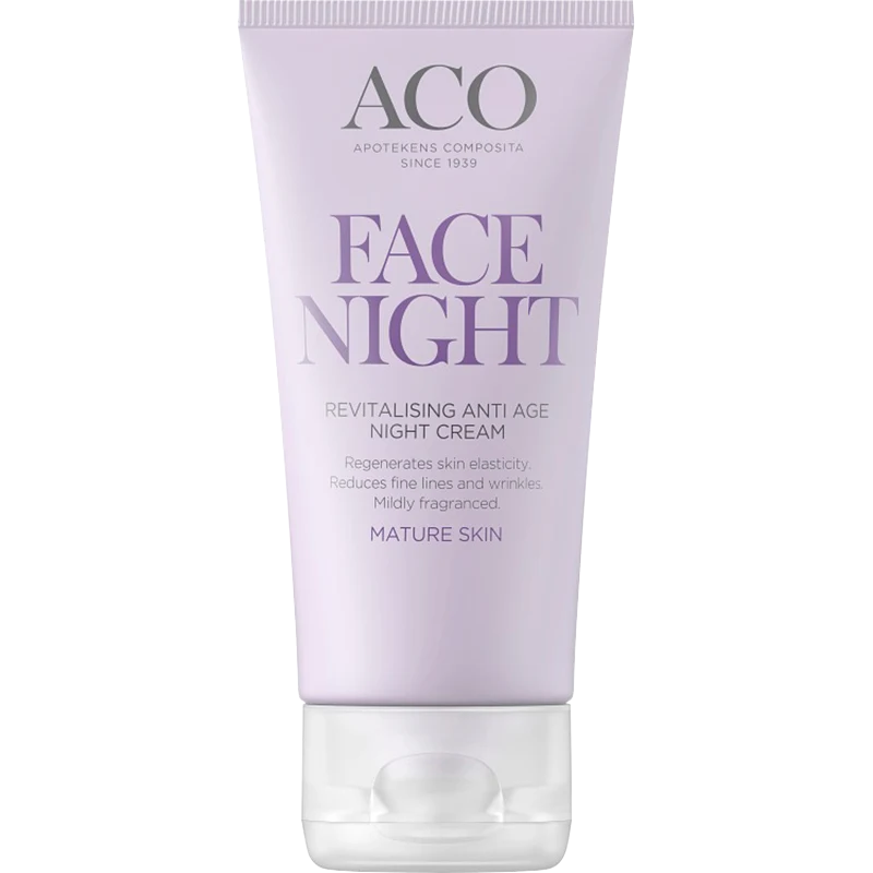 ACO Face Anti Age Revitalising Night Cream 50 ml - Ansiktskräm - nattkräm