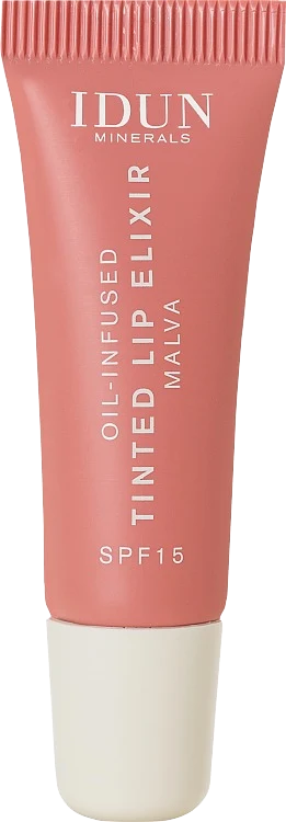 IDUN Minerals Oil-Infused Tinted Lip Elixir 8 ml Malva - Läppbalsam