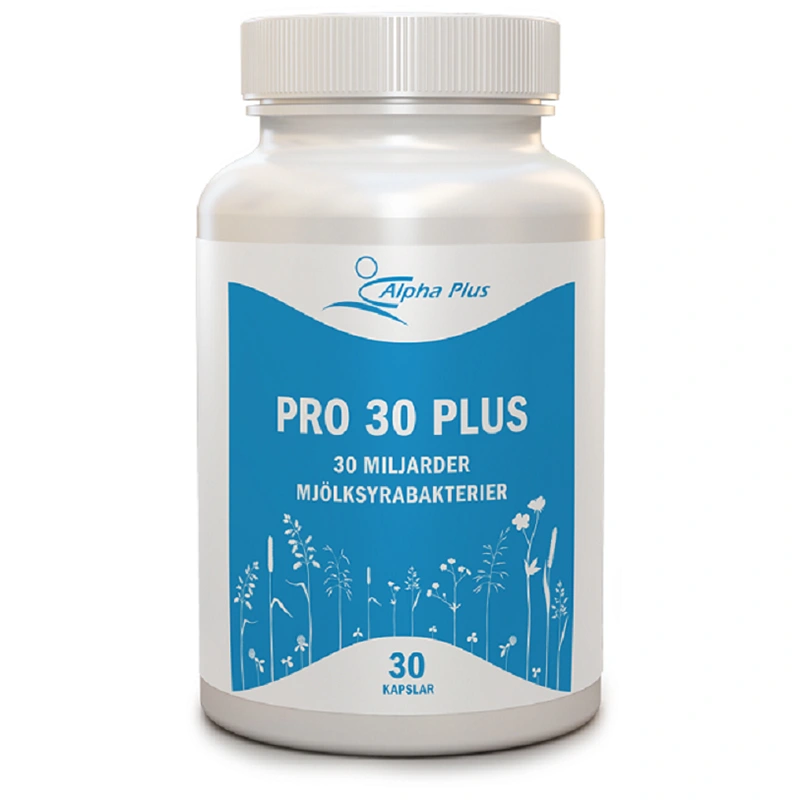 Alpha Plus Pro 30 Plus 30 kapslar - Mjölksyrabakterier