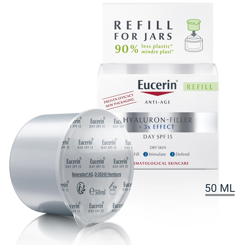 Eucerin Hyaluron-Filler Day Dry Refill 50 ml - Ansiktskräm - dagkräm