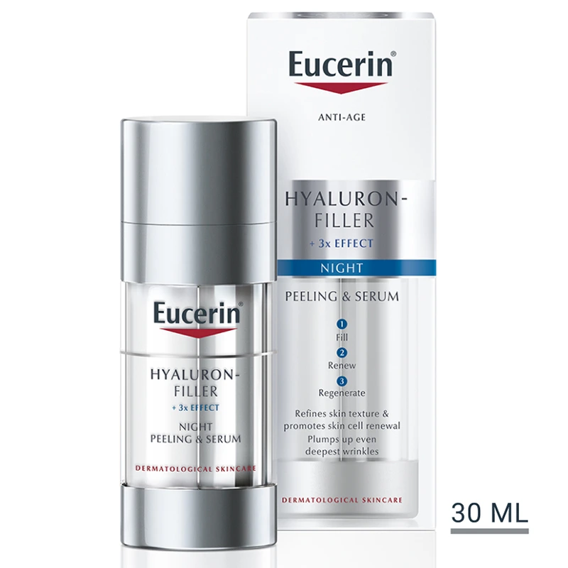 Eucerin Hyaluron-Filler Night Peeling & Serum 30 ml - Serum