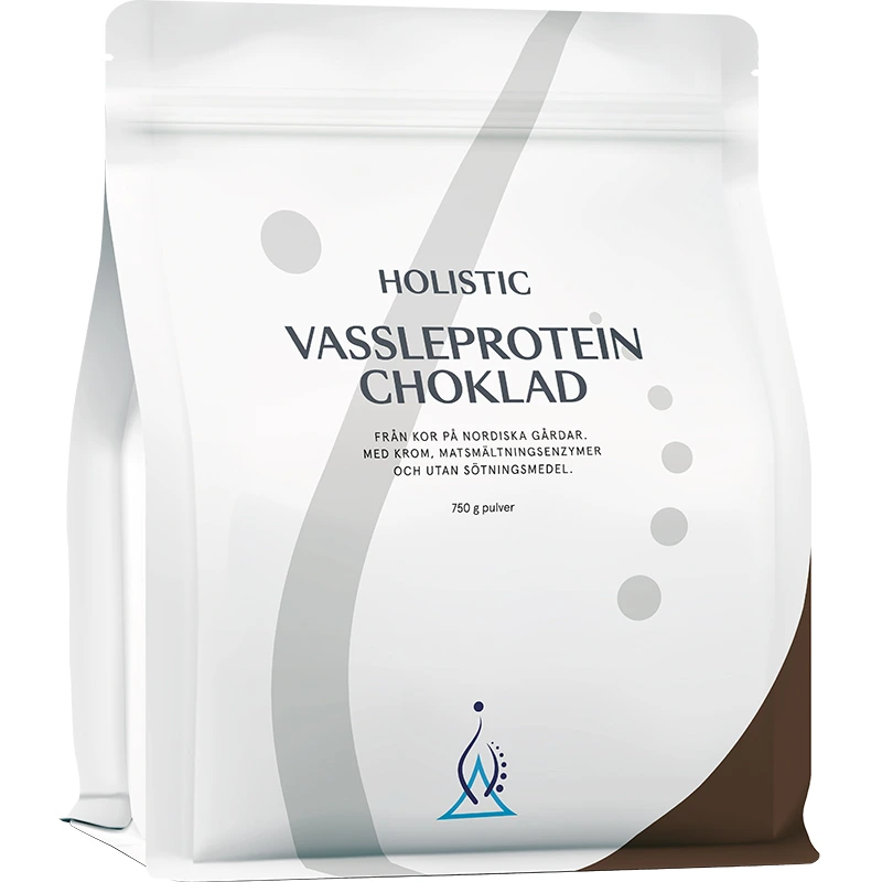 Holistic Vassleprotein Choklad 750 g - Vassleprotein