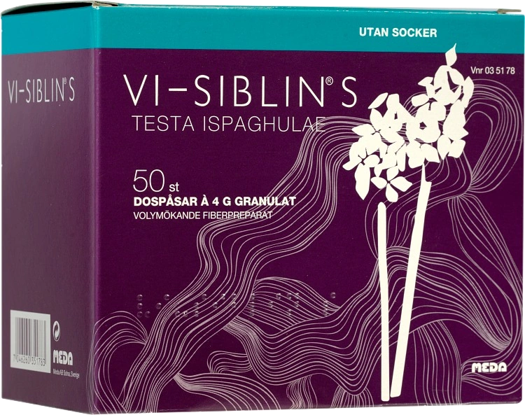 Vi-Siblin S granulat i dospåse 880 mg/g 50 st - Förstoppning & hård mage