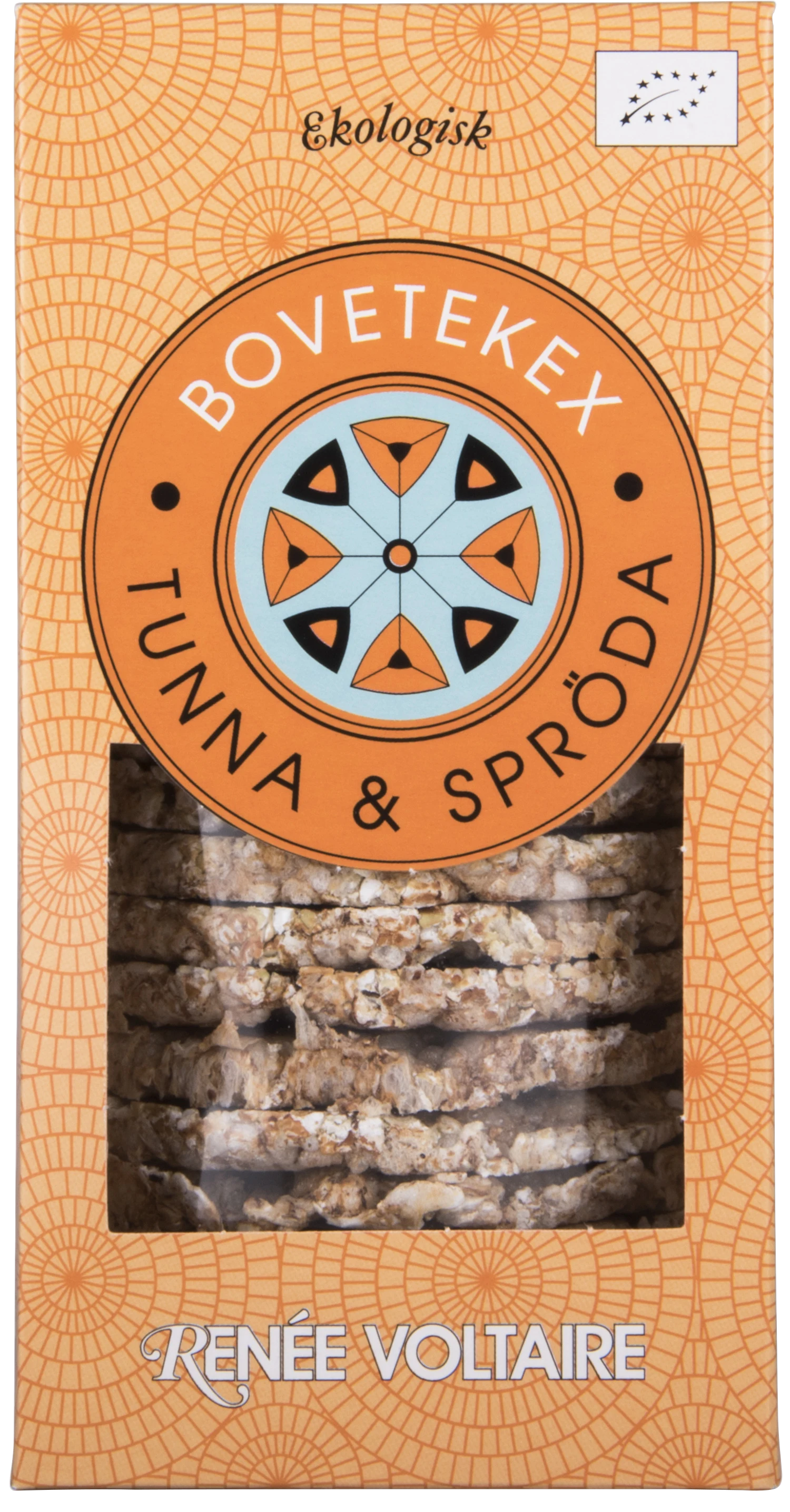Renée Voltaire Bovetekex Tunna & Spröda 120 g - Glutenfritt knäckebröd