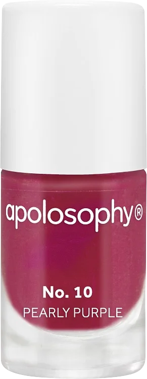 Apolosophy Nail Polish 4,5 ml Pearly Purple - Nagellack & remover