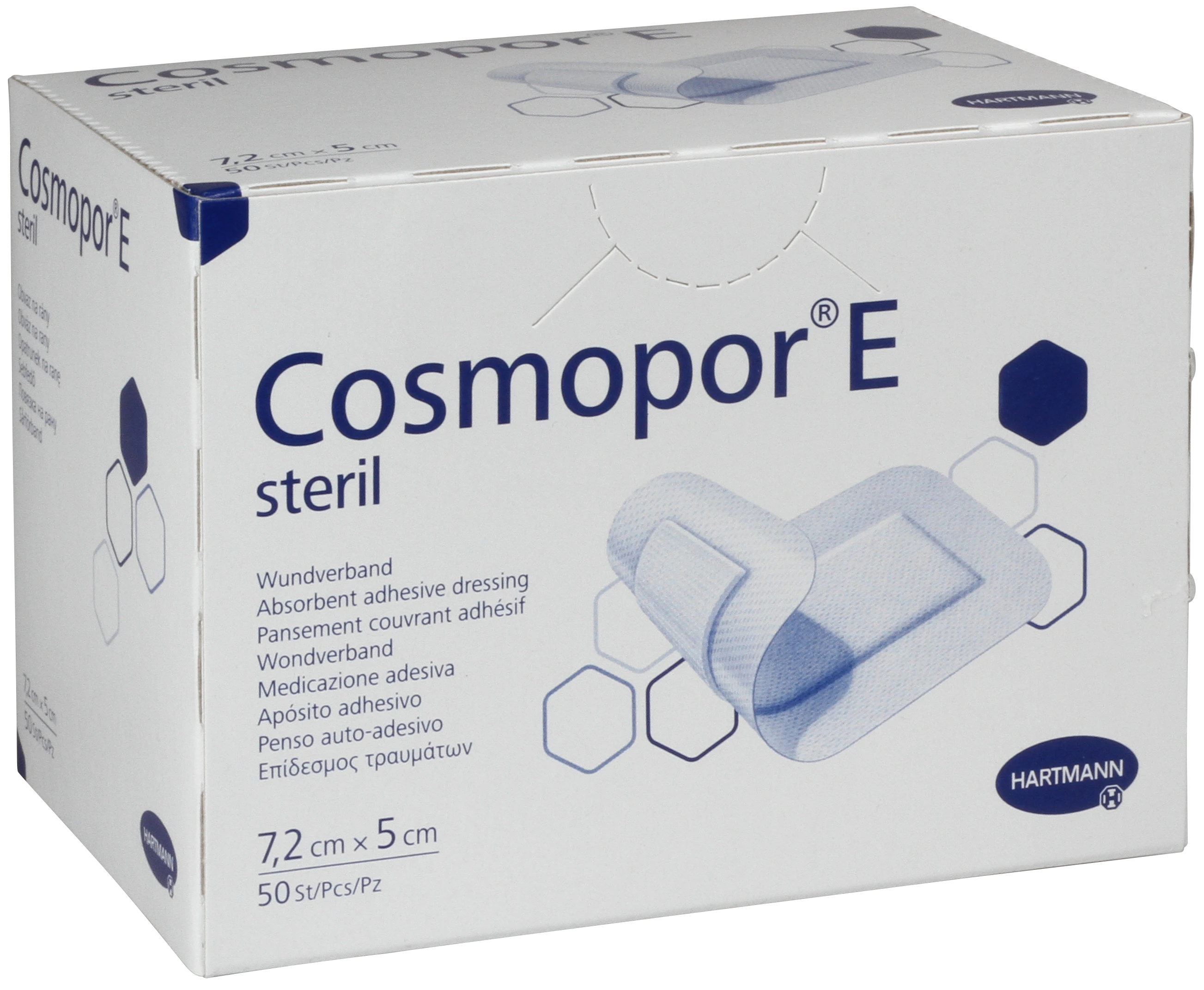 Cosmopor E 7,2 x 5 cm 50 st - Förband