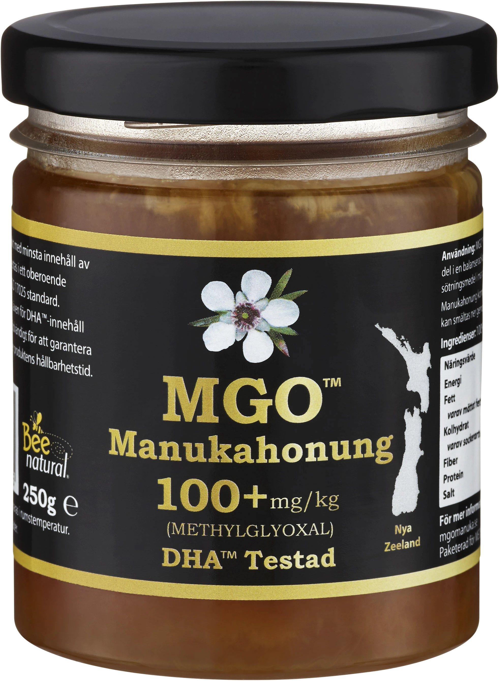 MGO Manukahonung 100+ 250 g - Manukahonung