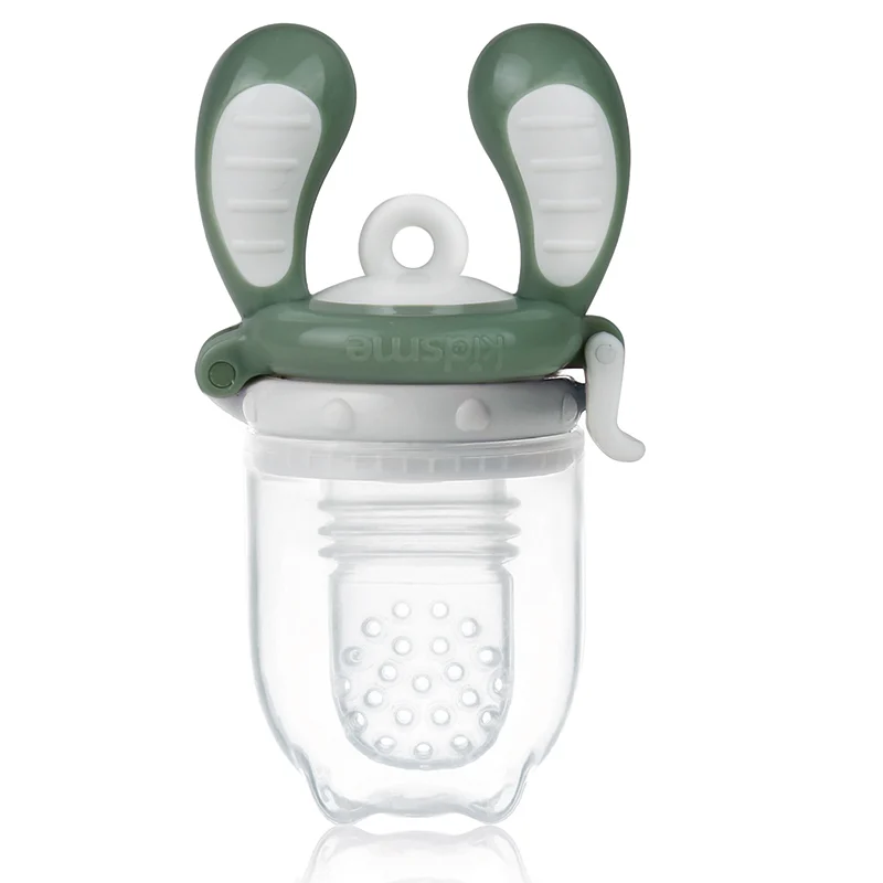 Kidsme Food Feeder Grey 4m+ M 1-pack - Smaknappar