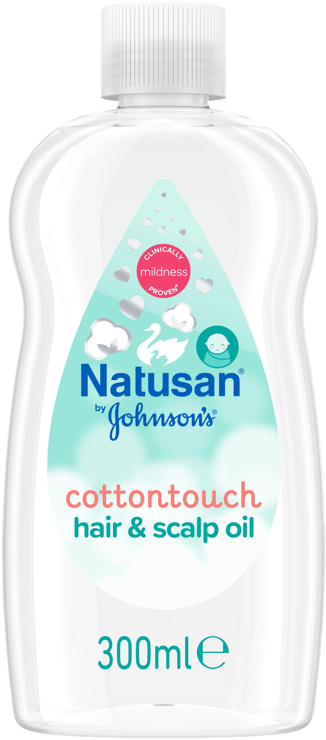 Natusan Baby Cottontouch Hair & Scalp Oil 300 ml - Skorv hos barn