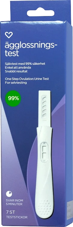 Hjärtats Ägglossningstest 7 stickor - Bli gravid