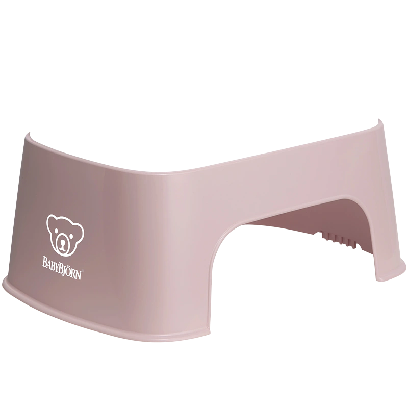 BabyBjörn Barnpall Blekrosa/Vit - Barnpallar