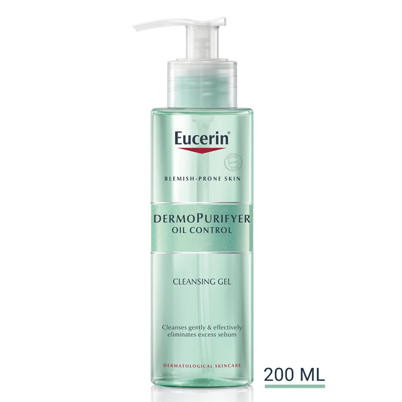 Eucerin DermoPurifyer Oil Control Cleansing Gel 200 ml - Ansiktsrengöring