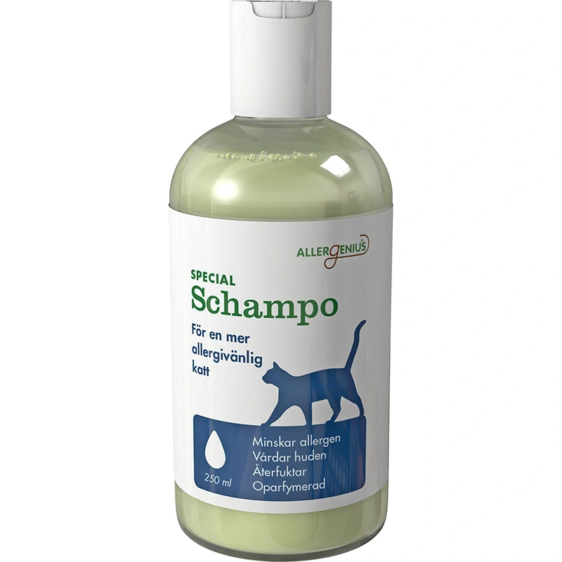 Allergenius Specialschampo Katt 250 ml - Kattschampo & kattbalsam
