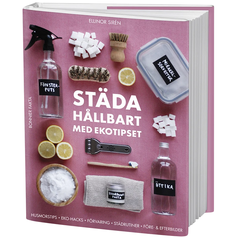 Städa hållbart med Ekotipset - Böcker