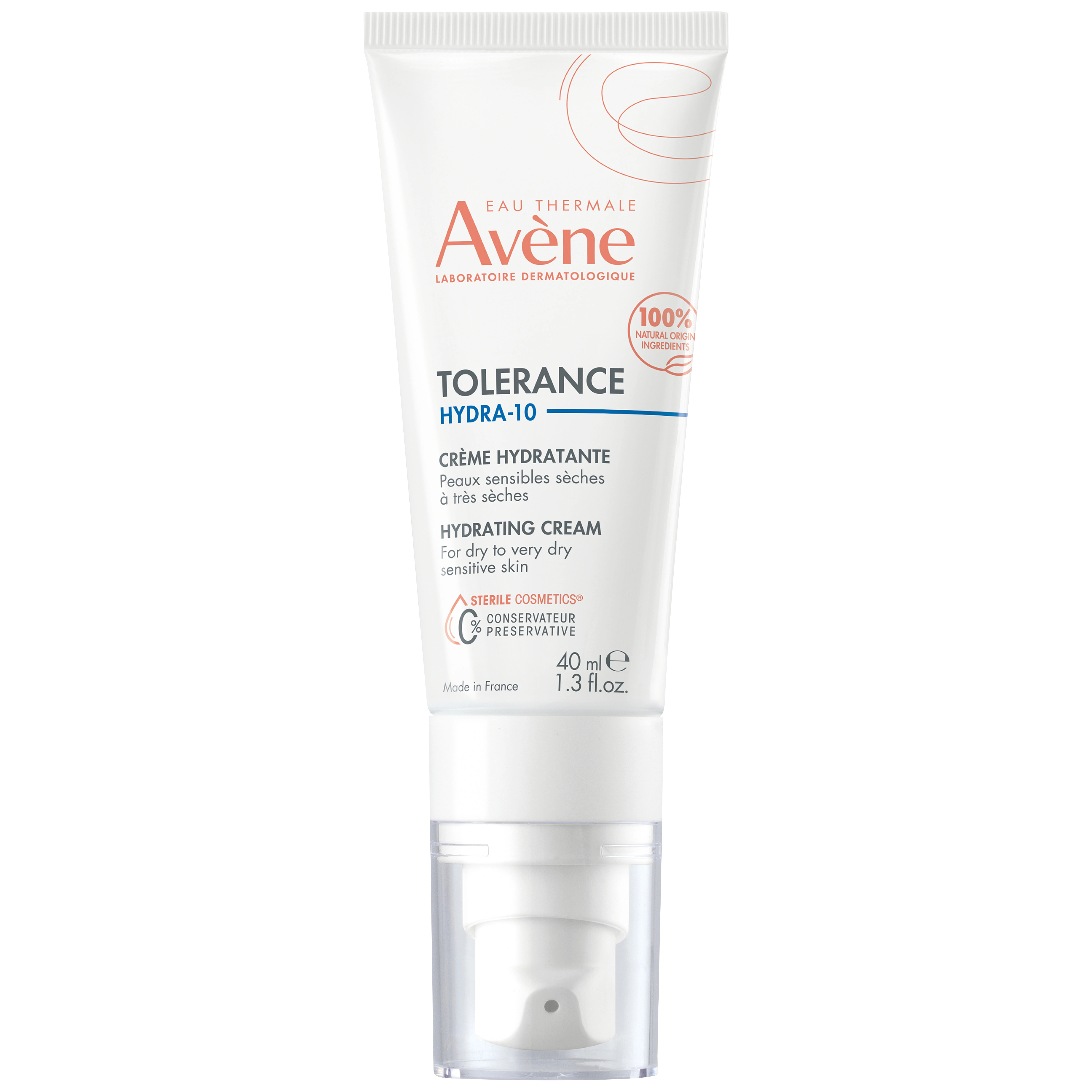 Avéne Tolérance HYDRA-10 Hydrating Cream 40 ml - Ansiktskräm - dagkräm