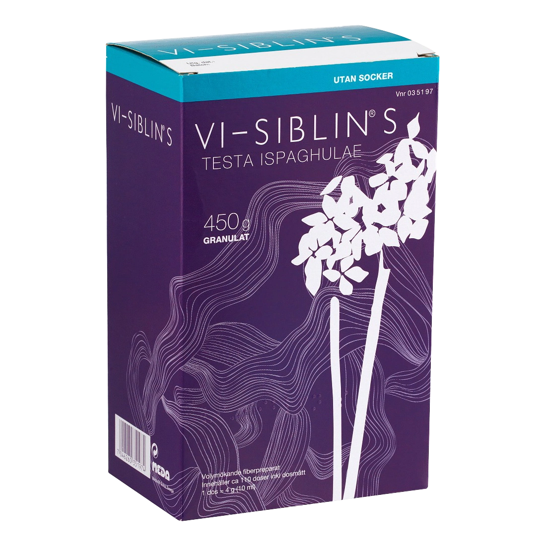 Vi-Siblin S granulat 880 mg/g 450 g - Förstoppning & hård mage