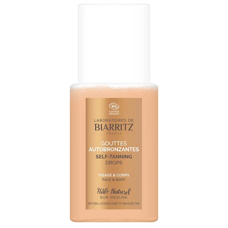 Laboratoires de Biarritz Alga Maris Self Tanning Drops 35 ml - Brun utan sol ansikte