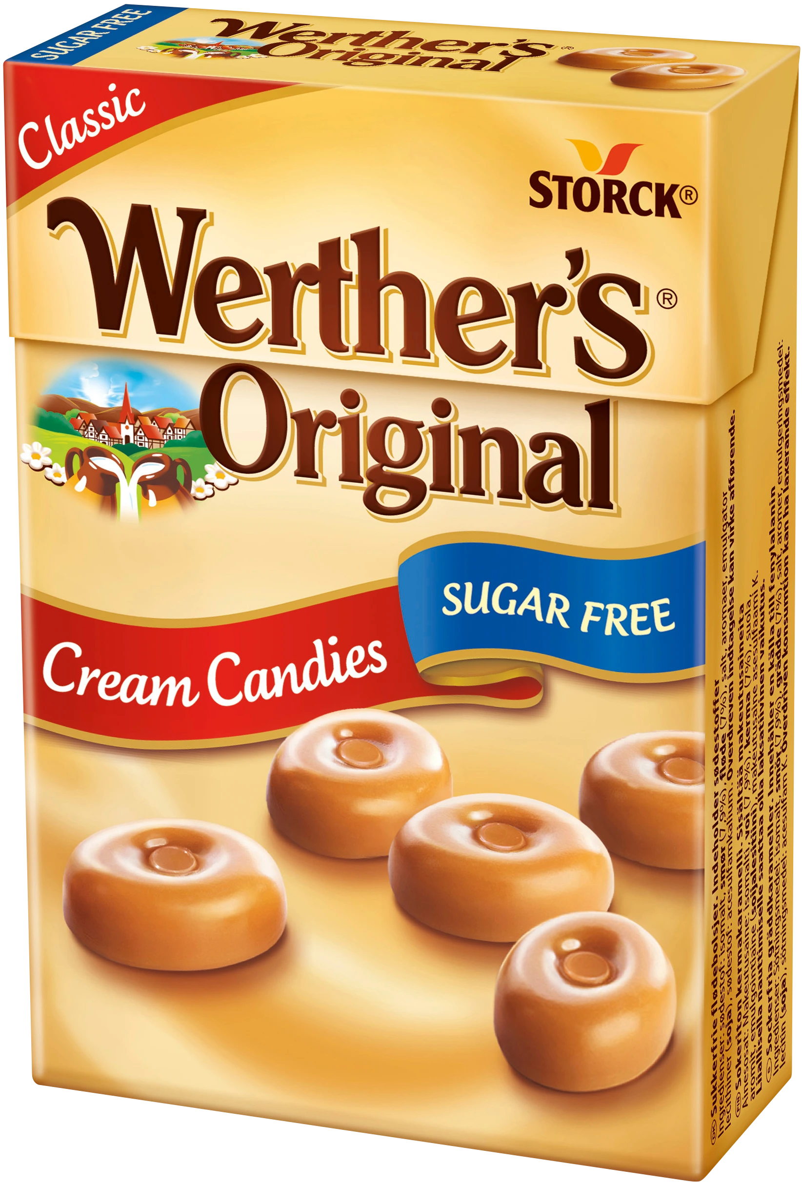 Werthers Original Sockerfri Tablettask 42 g - Sockerfritt godis