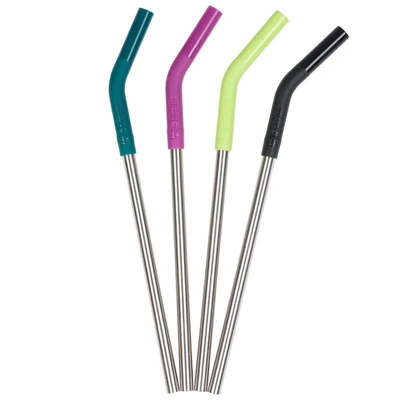 Klean Kanteen Straw Multi Color 8 mm 4-pack - Friluftsliv & outdoor