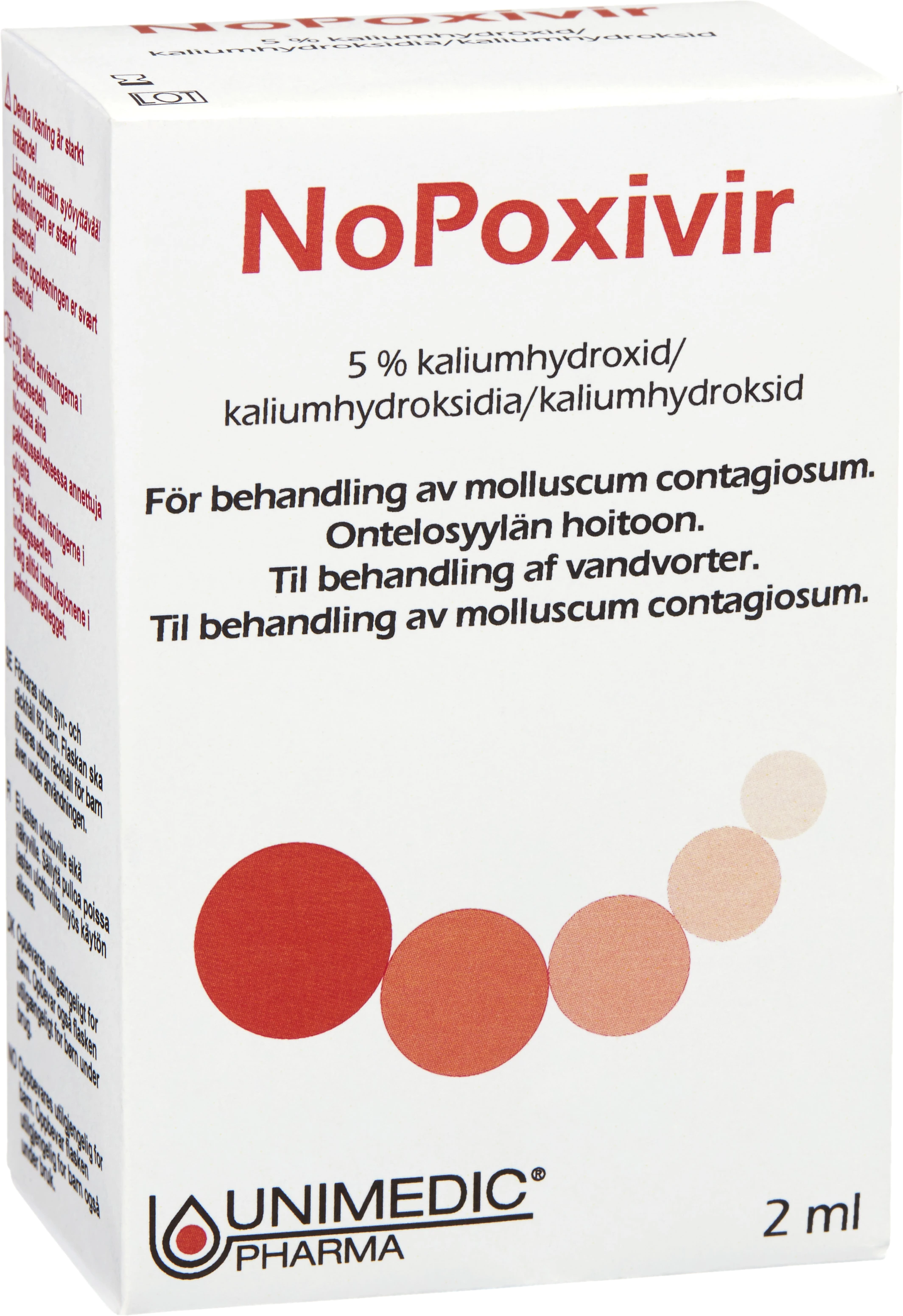 NoPoxivir 2 ml - Vårtor hos barn