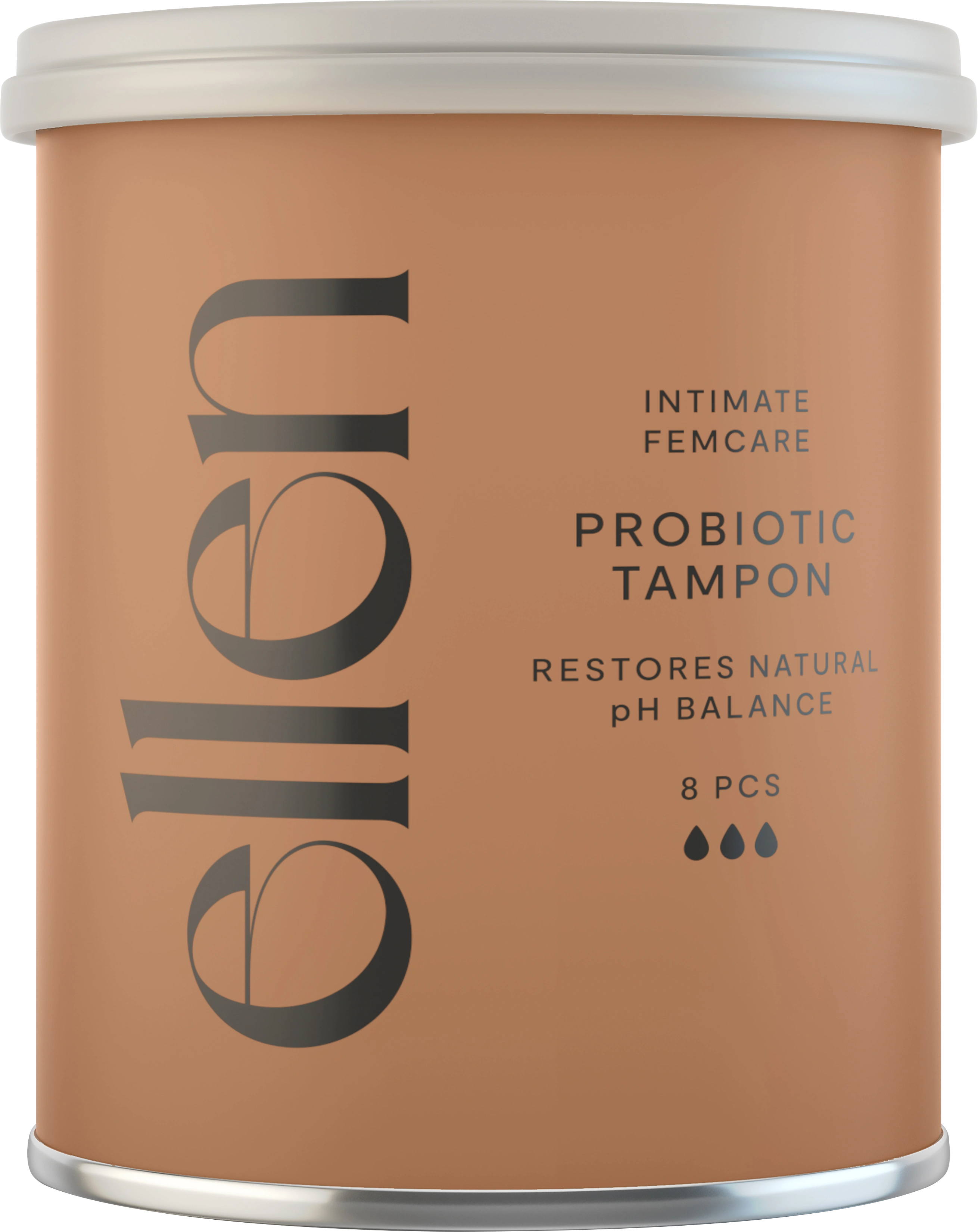 ellen Probiotic Tampon Rich 8 st - Ellen Tamponger