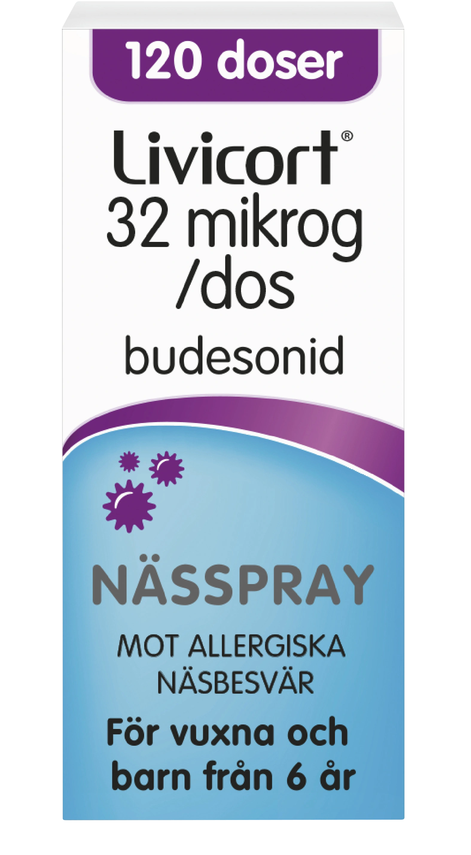 Livicort Nässpray 32 μg/dos 120 doser - Nässpray mot rinnsnuva