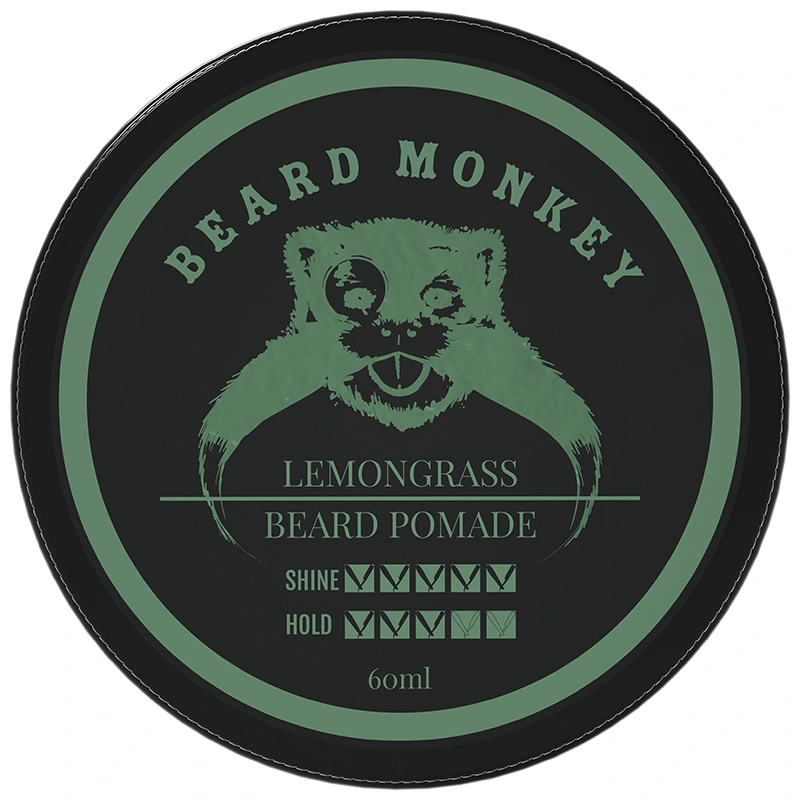 Beard Monkey Beard Pomade 60 ml - Skäggolja & mustaschvax