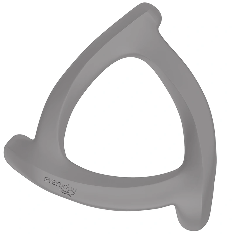 Everyday Baby Bitring Silikon Quiet Grey - Bitringar & Bitleksaker