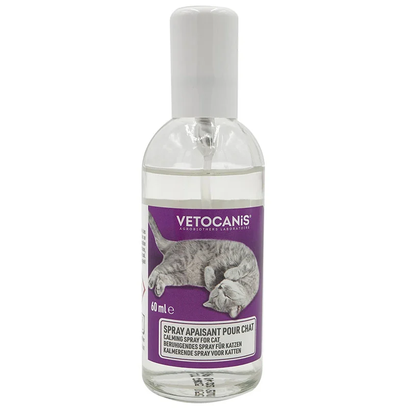 Vetocanis Doftavgivare Feromon Spray Katt 60 ml - Rädsla & oro hos katt