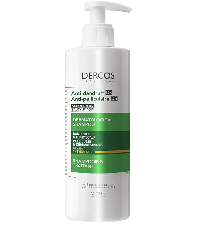 Vichy Dercos Anti-Dandruff Shampoo Dry Hair 390 ml - Schampo för torrt hår